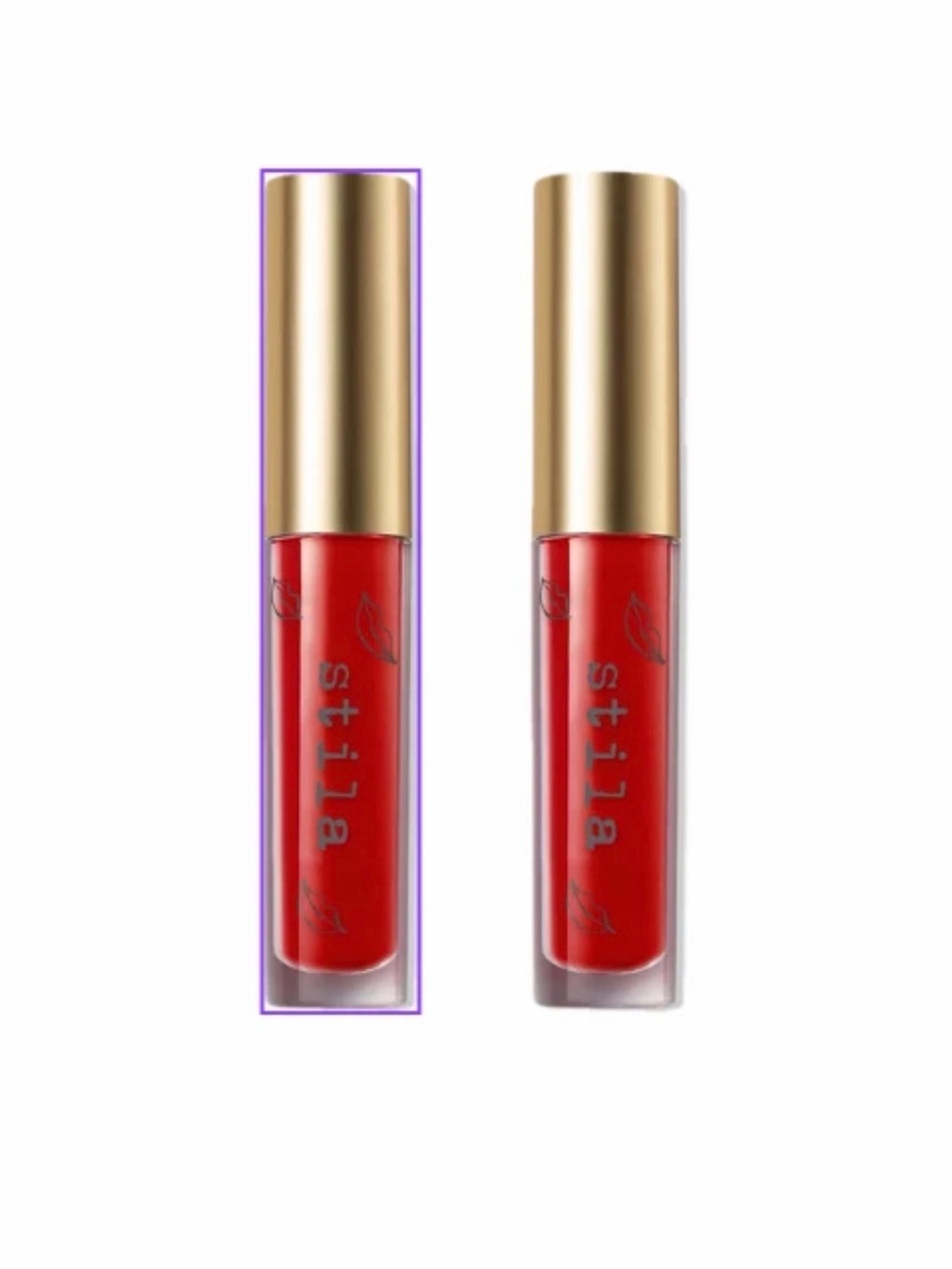 2x Stila Stay All Day Liquid Lipstick Beso Travel Mini Size 0.05 fl oz / 1.5 ml